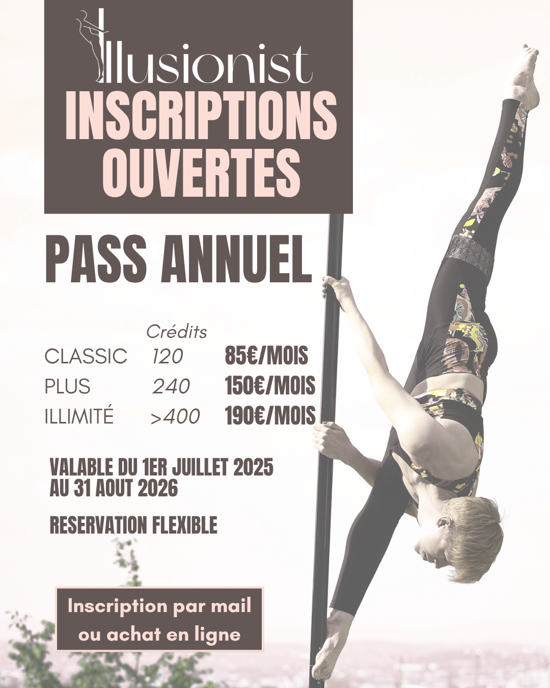 Inscription Pole Dance Lyon