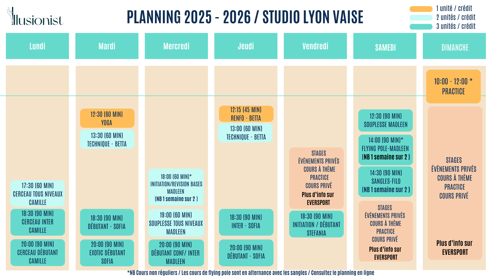 Planning Illusionist Vaise 2026